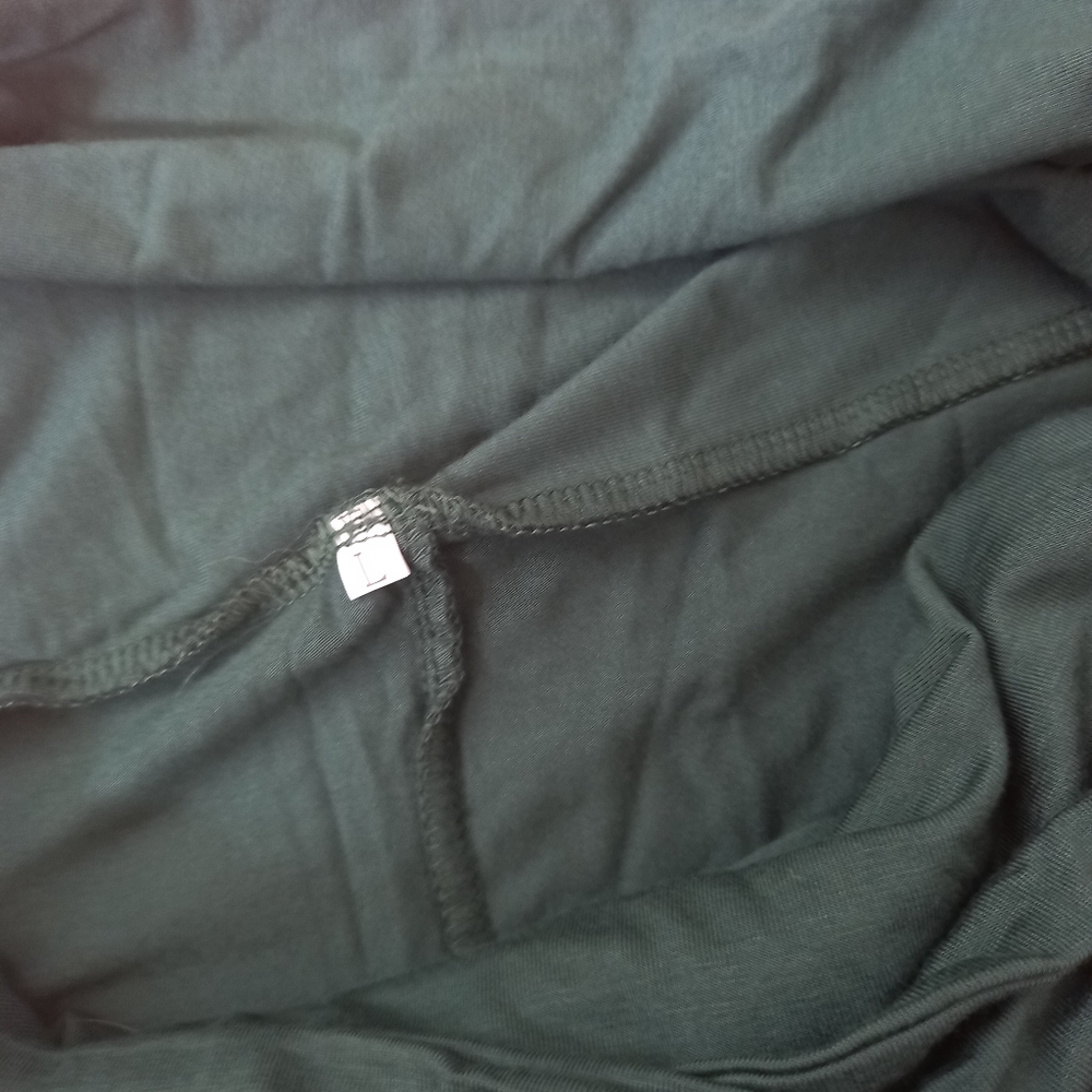 Green teal evening/maternity dress size large - Picture 9 of 9